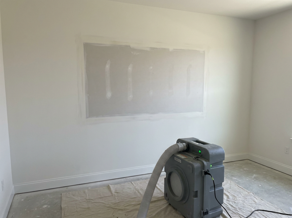 Mold remediation after