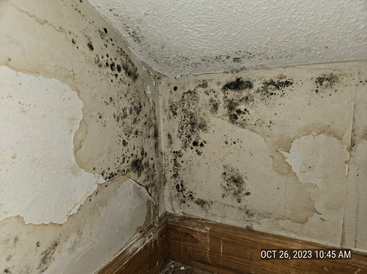 Mold remediation before